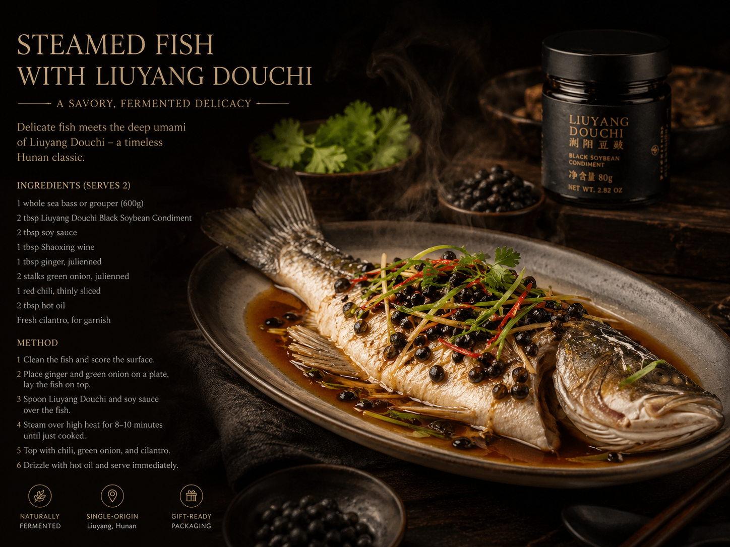 Hunan Black Gold — Liuyang Douchi Gift Set
